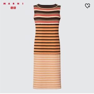 Adorable Uniqlo- Marni collaboration striped dress